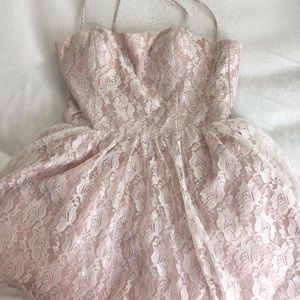 Blush rose Prom Dress